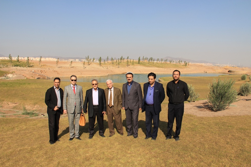 بازدید مهندس رضا الماسی از پروژه سرزمین ایرانیان